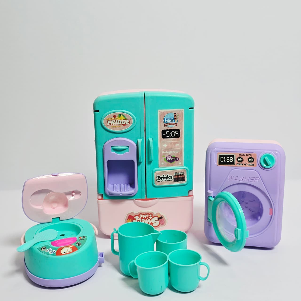 Kids Modern Kitchen & Home Appliances Toy Playset - Image 2