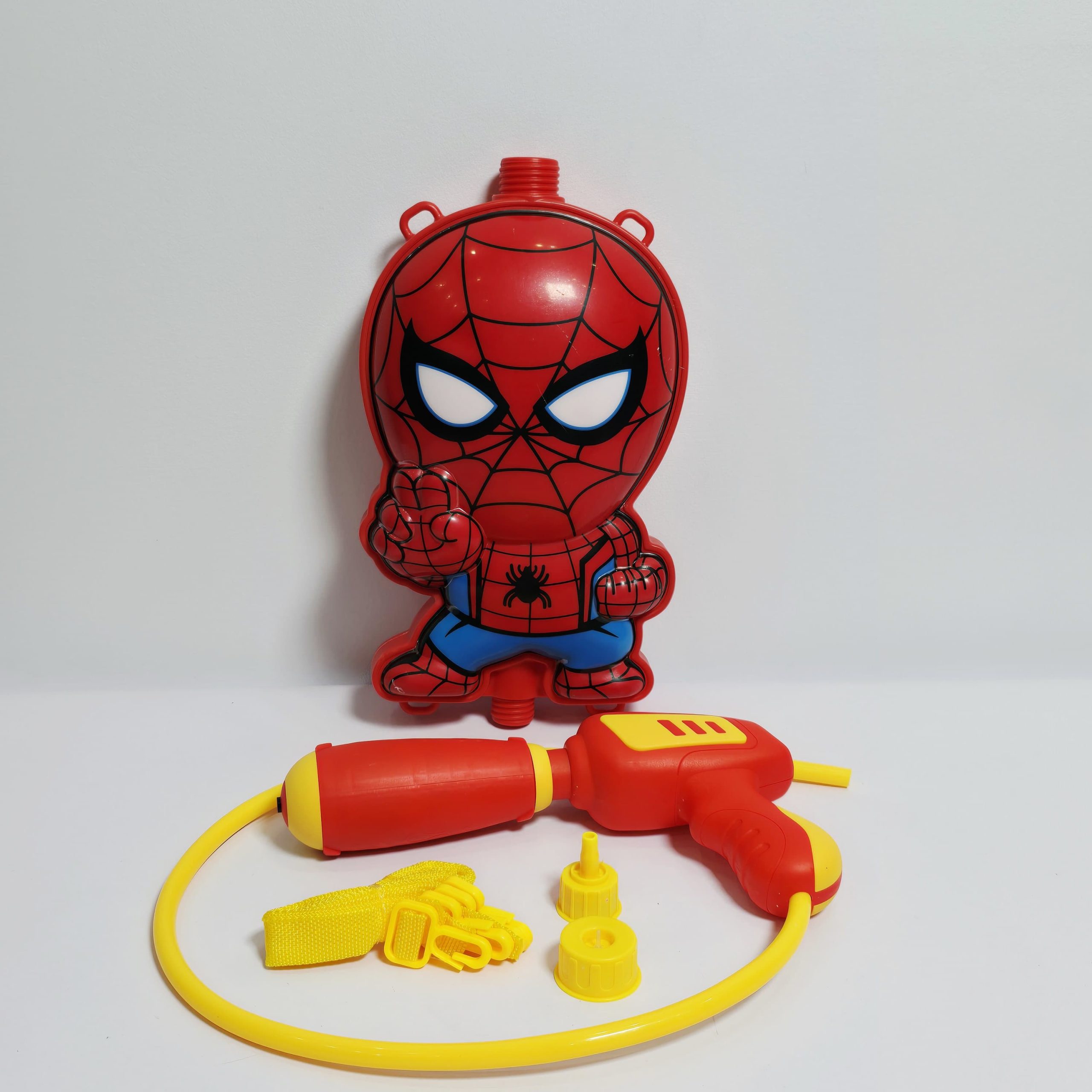 Superhero Backpack Water Gun - Large Capacity Blaster with Adjustable Straps, Pressure Pump Nozzle, and Cartoon Water Tank for Kids - Image 2