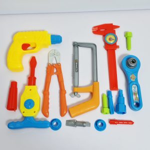 Tool Maintenance Playset - Interactive Repair Worker Toy Kit with Mechanical Drill, Bolt Cutters, Vernier Caliper, and Hand Tools for Kids