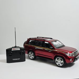 1:10 Scale Large Remote Control SUV – Imitate Series R/C Land Cruiser Toy Car with Working Lights