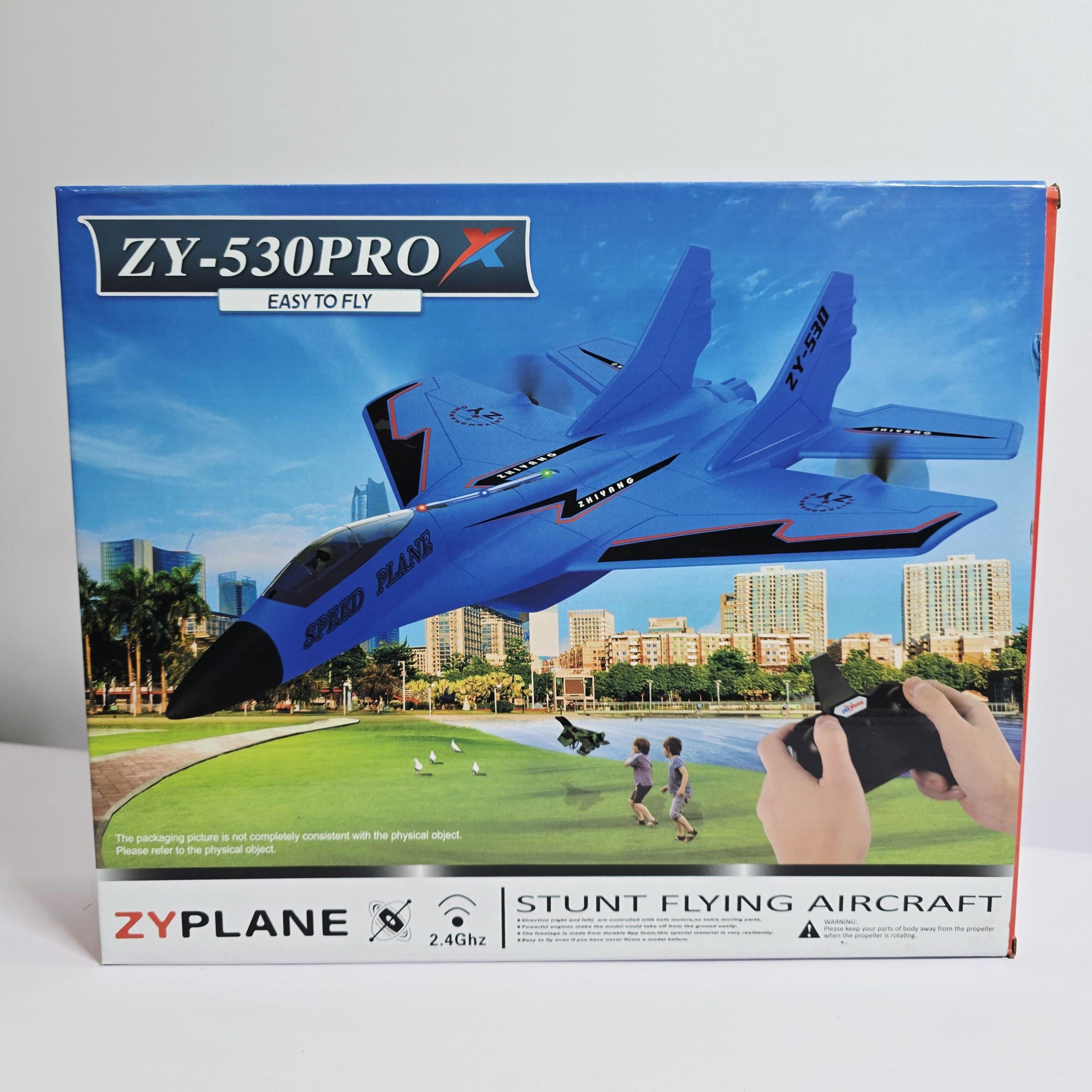 ZY-530PRO X Easy-to-Fly RC Stunt Plane – 2.4GHz Remote Control Jet Aircraft with EPP Foam Fuselage - Image 3