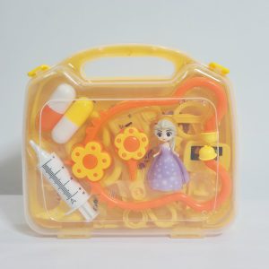 Kids Princess Medical Kit – Pretend Play Doctor Playset in Portable Carry Case