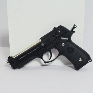 Pietro Beretta Replica Airsoft Pistol – Spring-Powered Toy Gun with Plastic BB Bullets