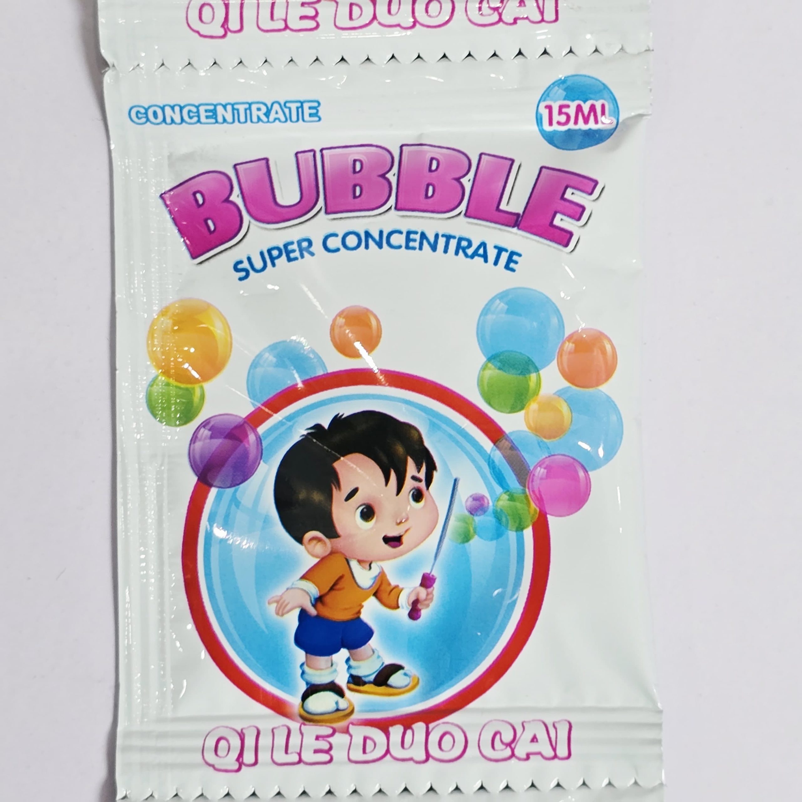 Premium Bubble Super Concentrate Sachet – Multi-Ratio Refill Liquid for Bubble Swords, Guns, and Wands - Image 3
