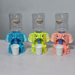Cute Elephant Mini Water Dispenser for Kids