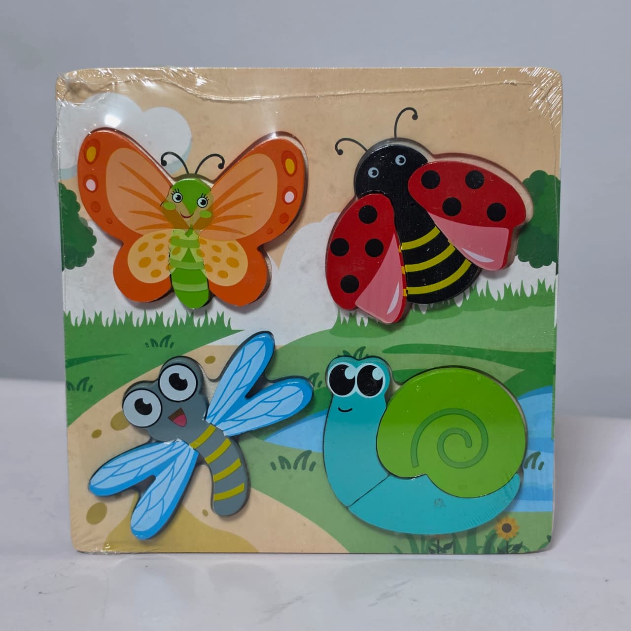 Educational Wooden Animal & Dinosaur Chunky Puzzles - Image 3