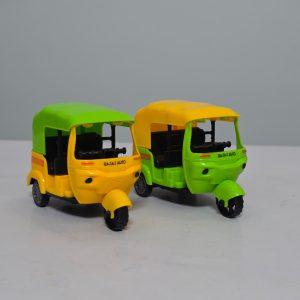 Traditional Mini Auto Rickshaw Toy Models