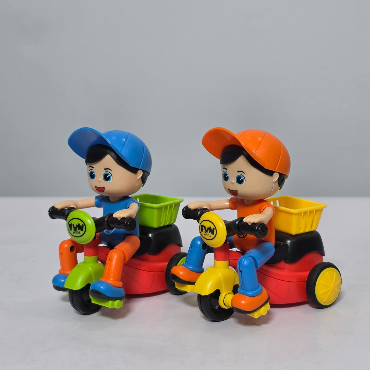 Interactive Mini Boy Tricycle Cartoon Toy Figurines - Image 4