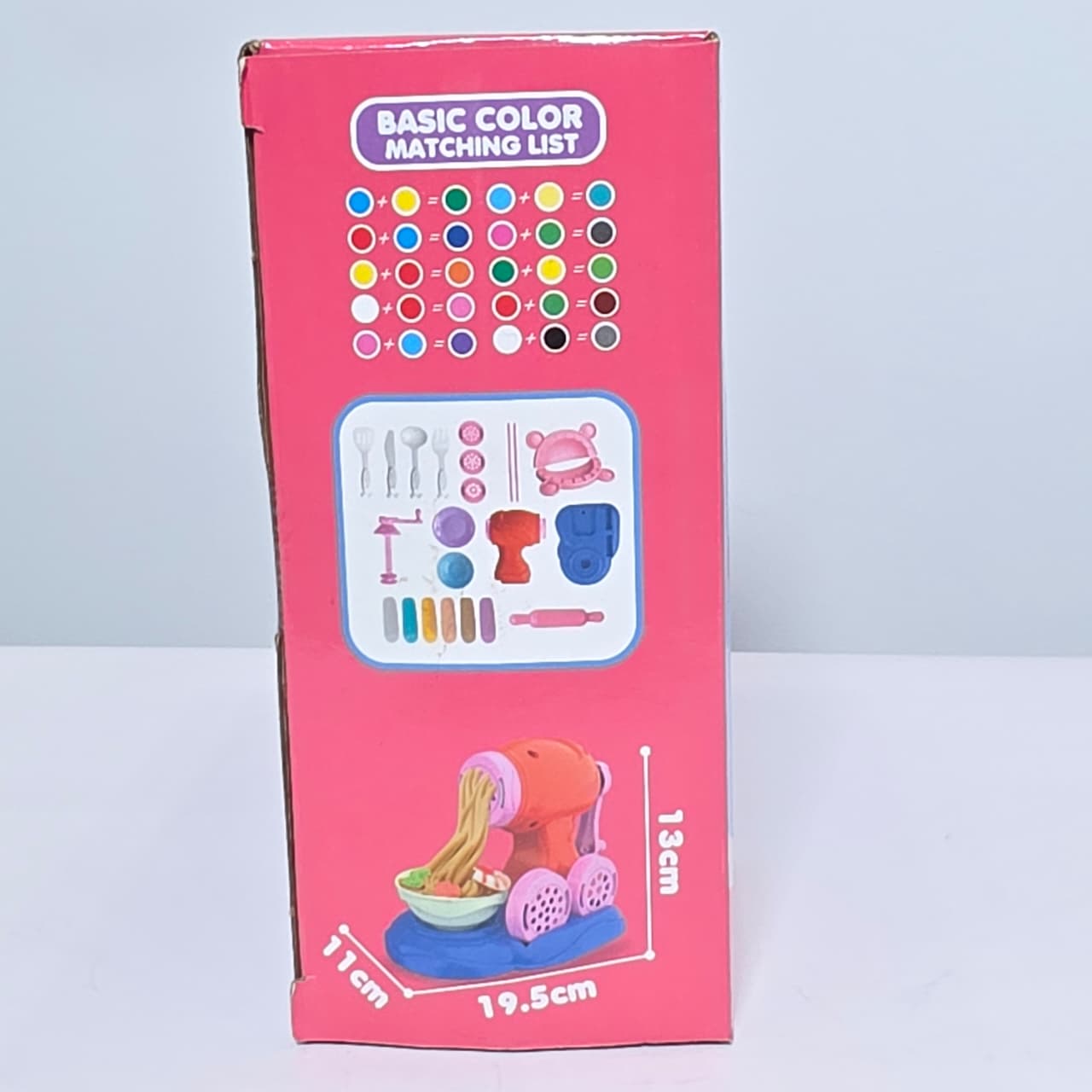Creative Color Clay Noodle & Dumpling Maker Playset - Image 4