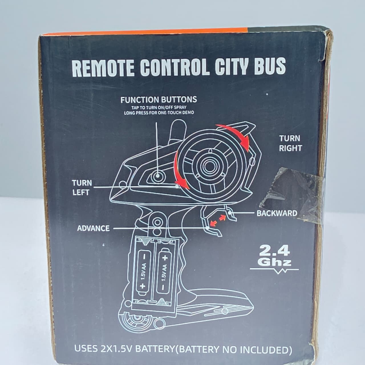 Remote Control Suzuki Bolan Hi-Roof Toy Van – Realistic RC City Bus with Exhaust Spray, Sound, and Light Effects - Image 7
