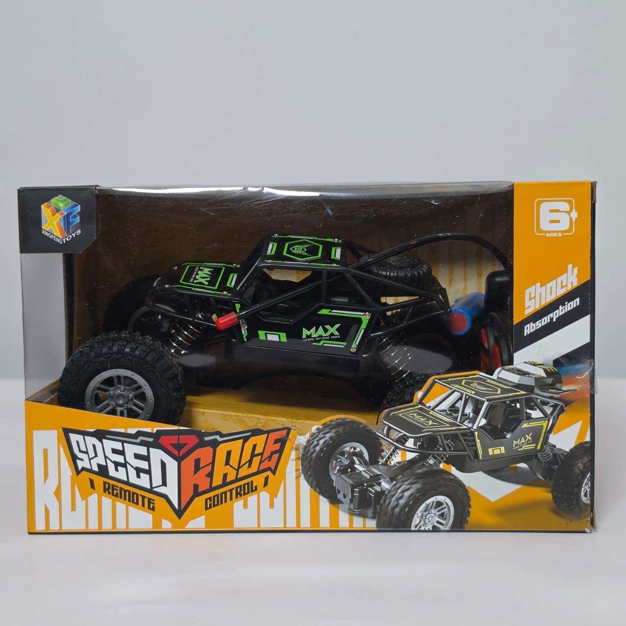 Max Power 4x4 Off-Road RC Rock Crawler – High-Suspension Remote Control Monster Truck with Rugged All-Terrain Tires - Image 4