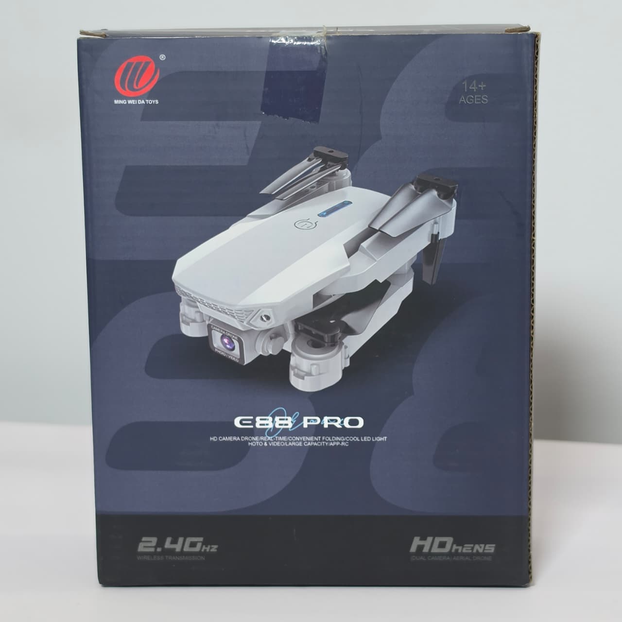 E88 Pro HD Camera Drone – Foldable Quadcopter with Real-Time FPV Wi-Fi Video, App Control, and LED Lights - Image 2