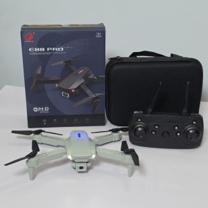 E88 Pro HD Camera Drone – Foldable Quadcopter with Real-Time FPV Wi-Fi Video, App Control, and LED Lights