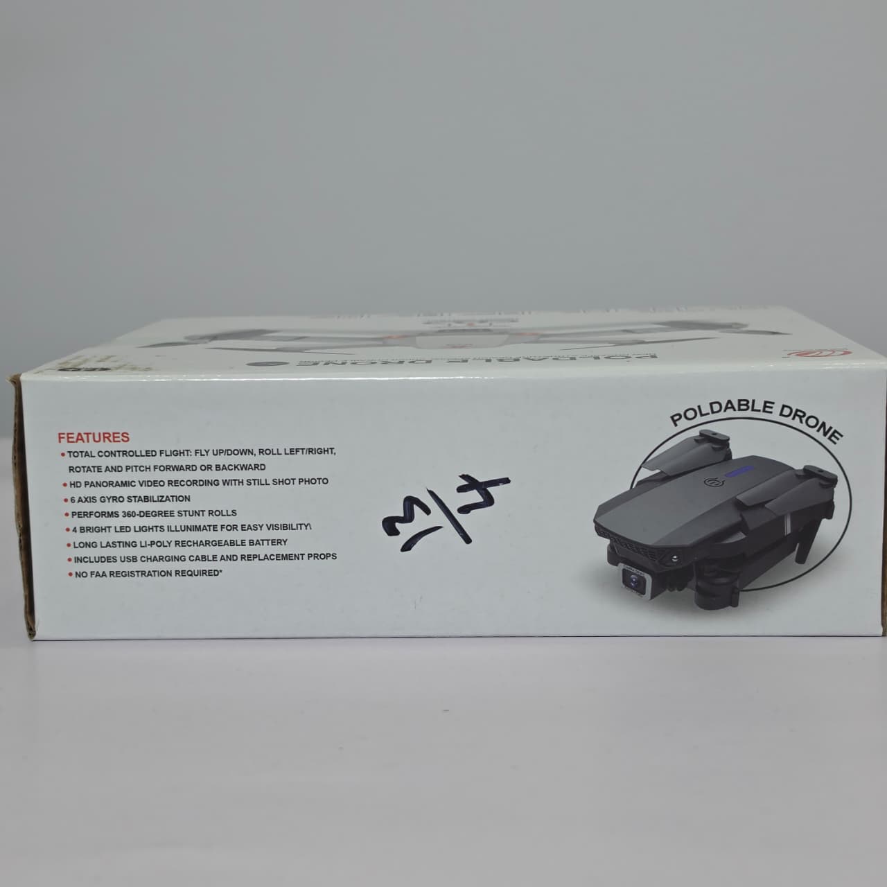 Foldable Drone with Height Control Hover Function & 360° Eversion - Image 4