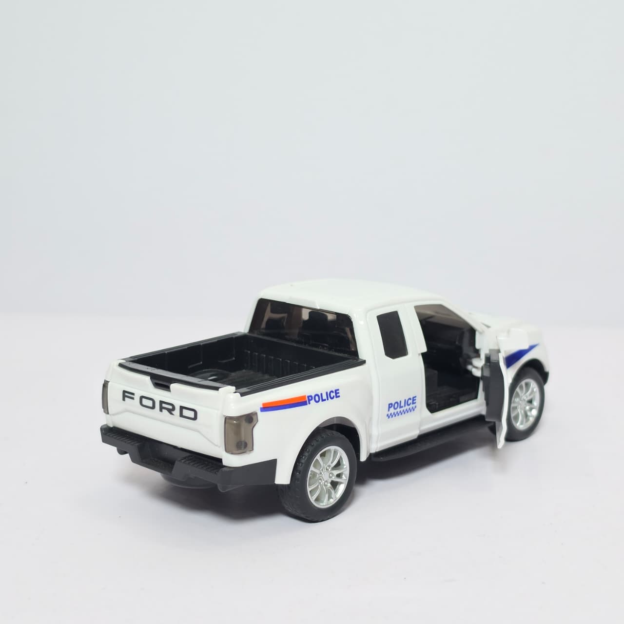 Die-Cast Ford F-150 Raptor Toy Pickup Trucks – Emergency Rescue Vehicle Set (Police & Fire Edition) - Image 10