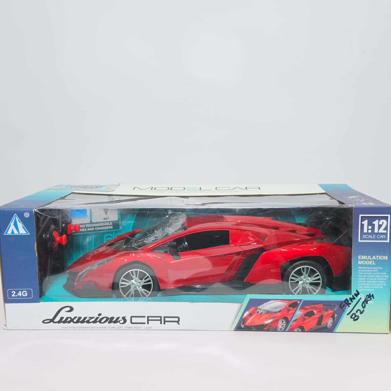 1:16 Scale Remote Control Racing Supercar – High-Speed Electric RC Sports Car with Rechargeable Battery - Image 3