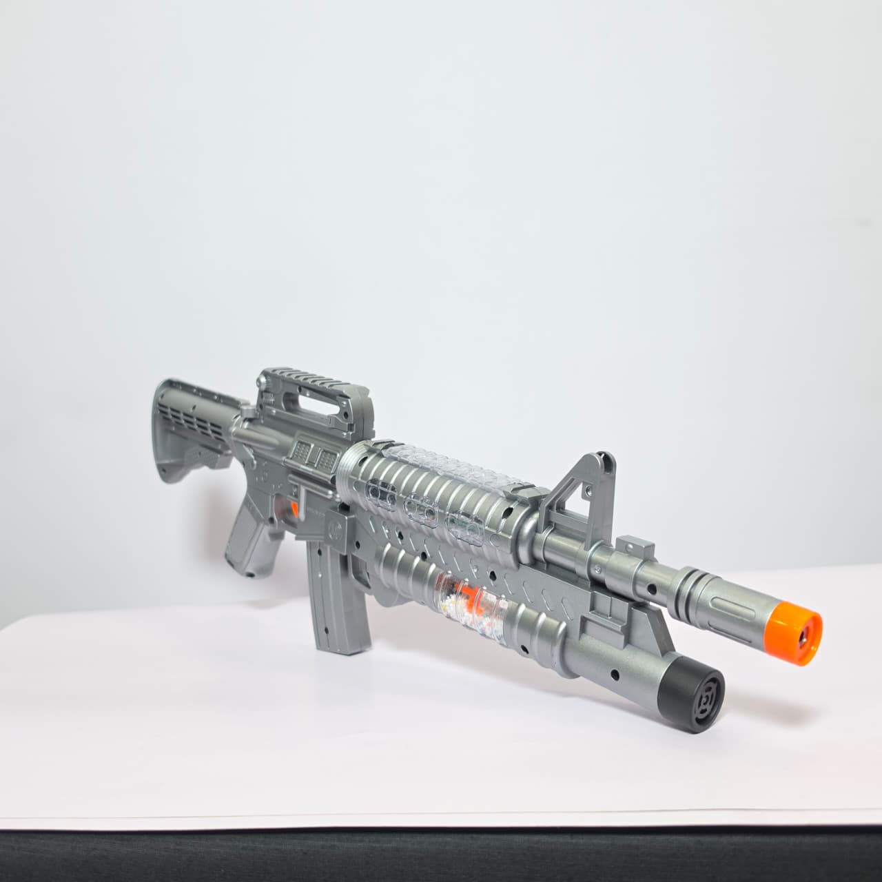 Fox Hunting Electric Flash Toy Gun – M4-Style Kids Laser & Light-Up Rifle - Image 2