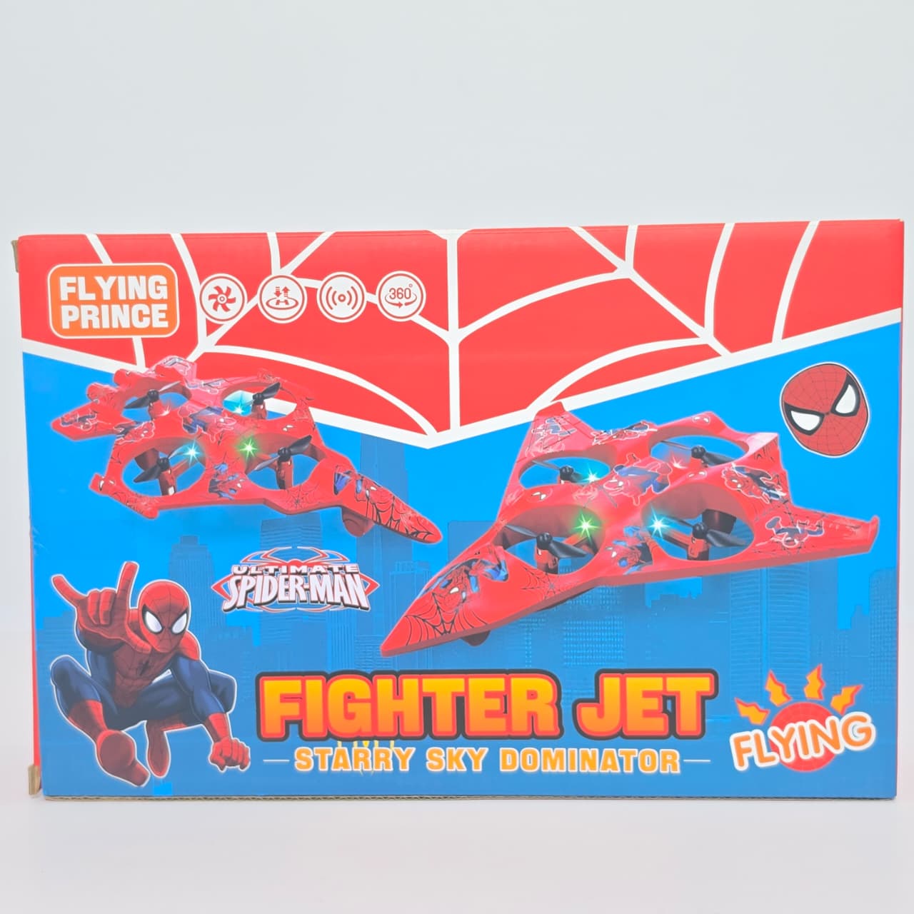 Spider-Man Fighter Jet RC Quadcopter Drone - Image 4