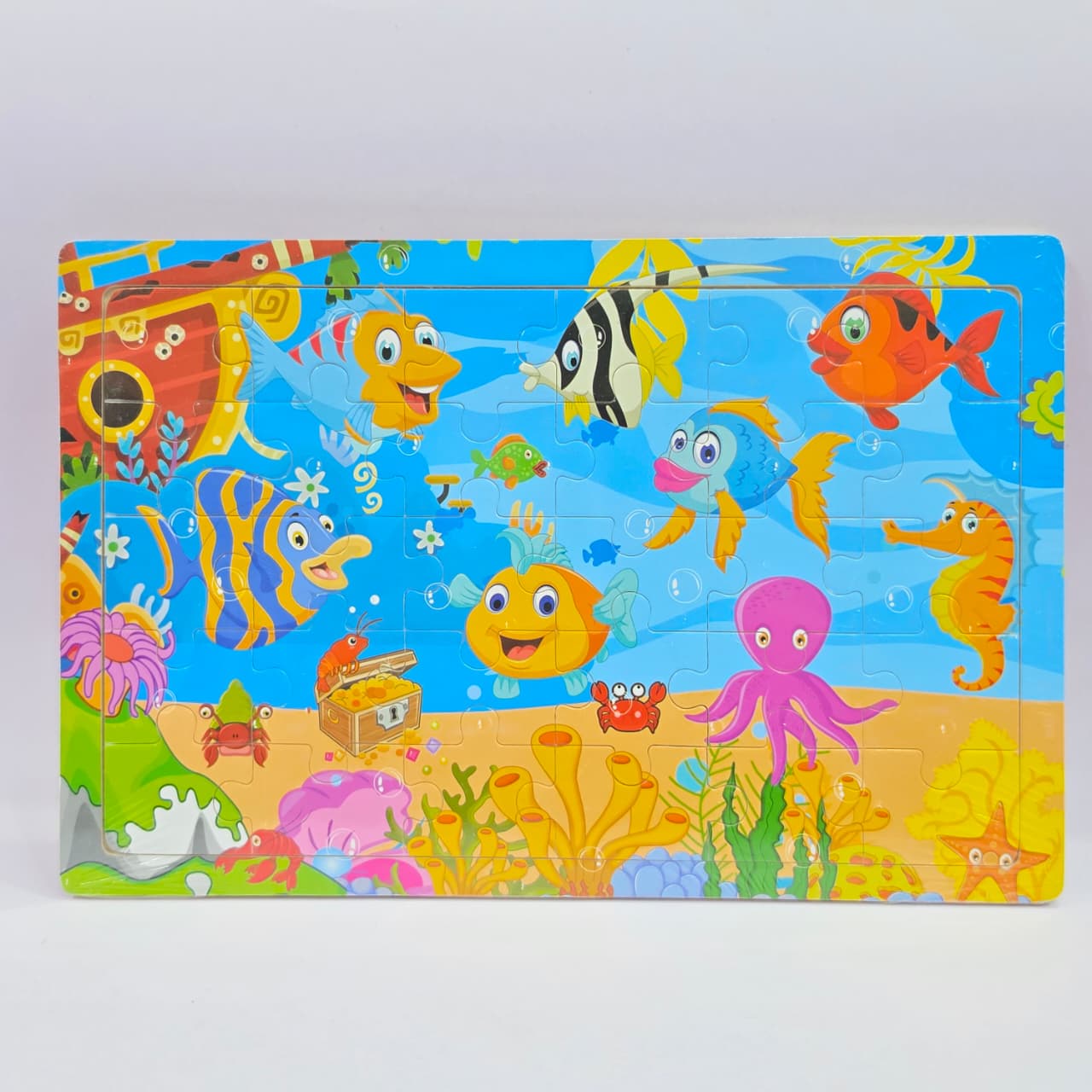 Early Learning Wooden Tray Jigsaw Puzzle Series – Premium Educational STEM Toy for Toddlers - Image 3