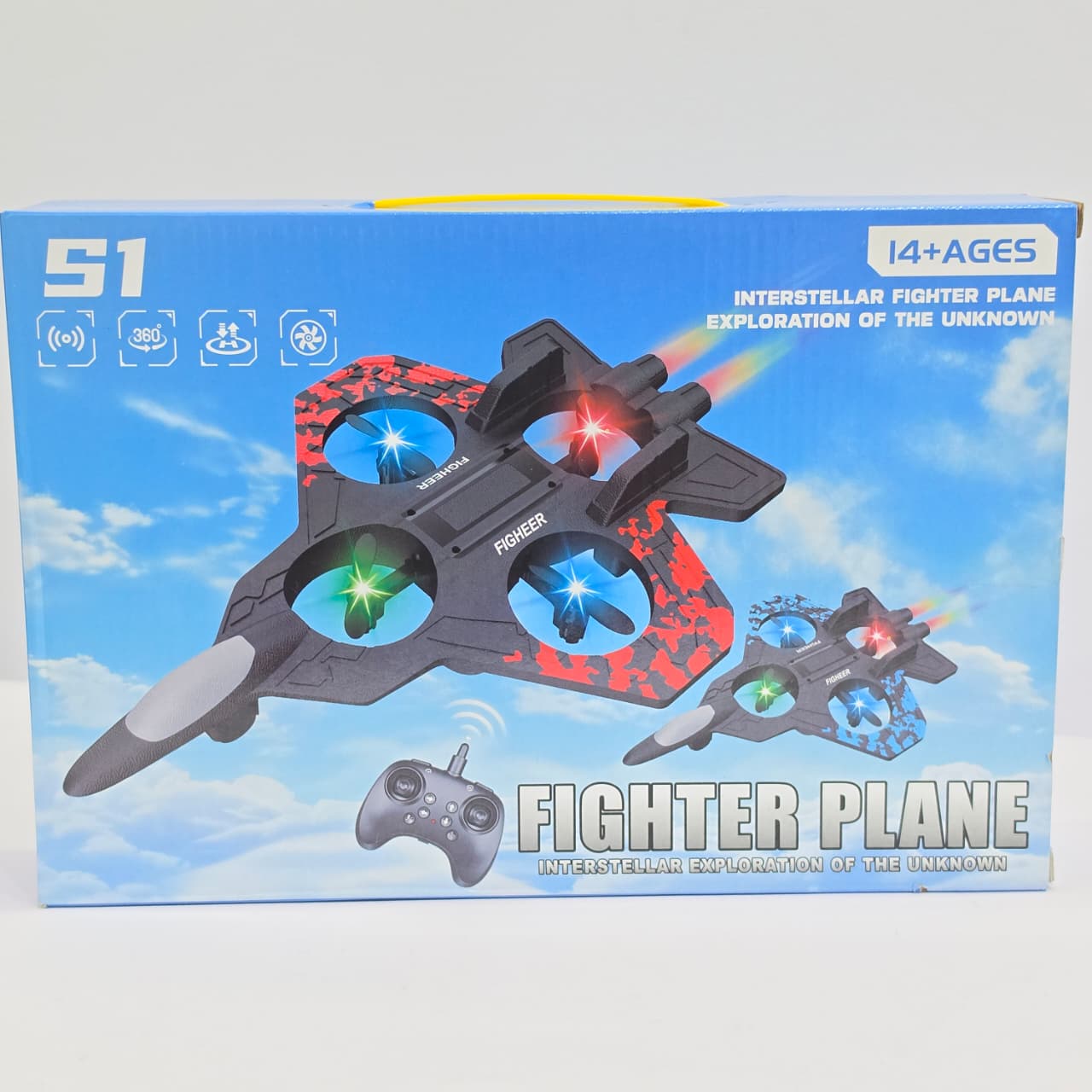 S1 FIGHEER Interstellar Fighter Plane RC Quadcopter – Premium High-Performance Tactical Drone - Image 4