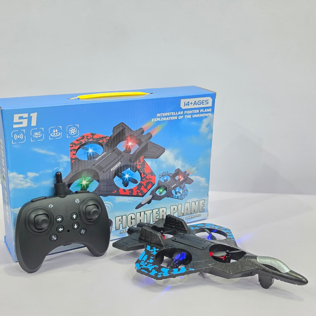 S1 FIGHEER Interstellar Fighter Plane RC Quadcopter – Premium High-Performance Tactical Drone - Image 2